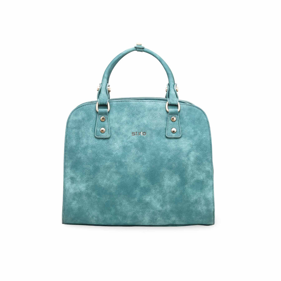 Green Formal Hand Bag P36132
