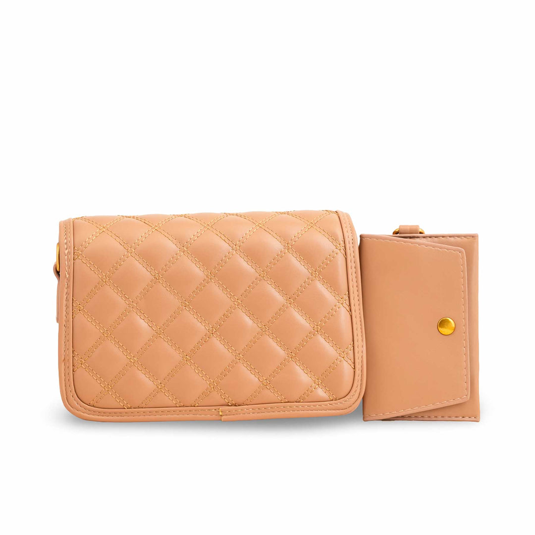 Brown Formal Shoulder Bag P36137