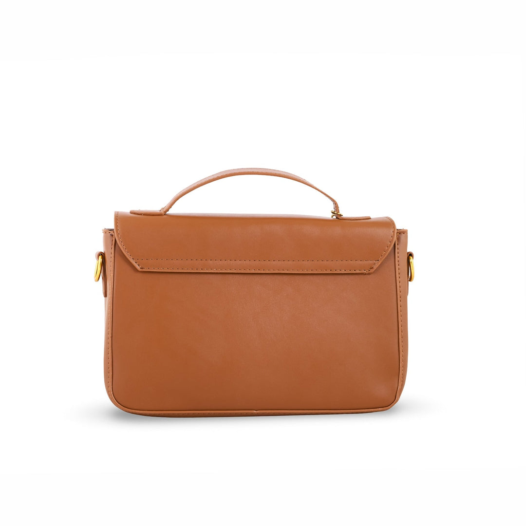 Brown Formal Shoulder Bag For Women P36142