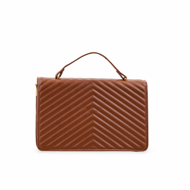 Brown Formal Shoulder Bag P36143