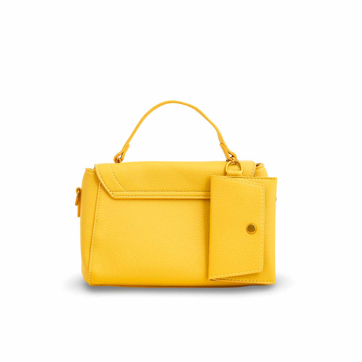Yellow Formal Shoulder Bag P36144
