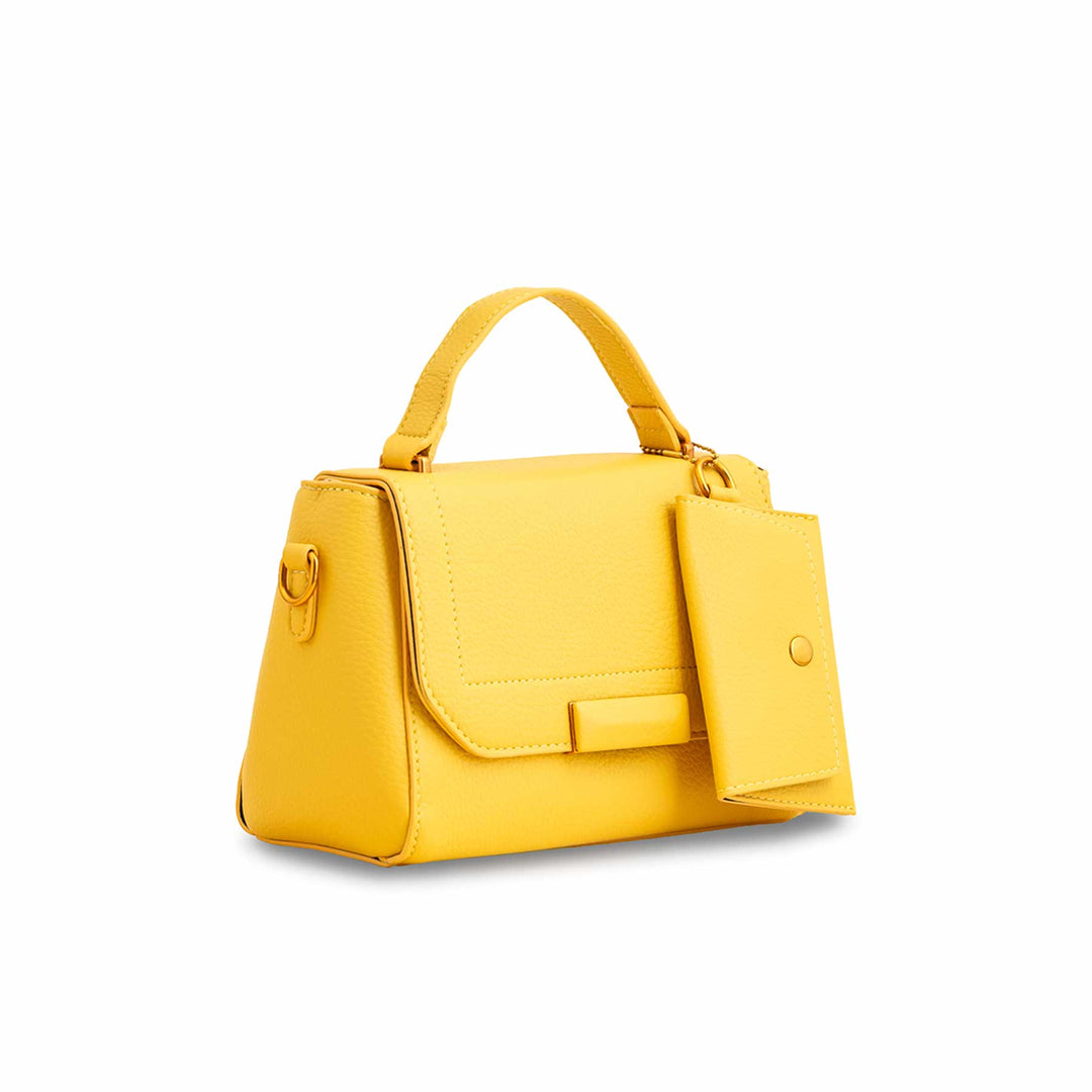 Yellow Formal Shoulder Bag P36144