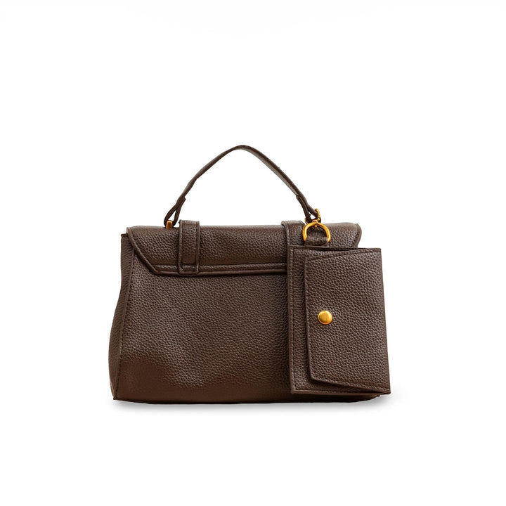 Brown Formal Shoulder Bag P36148