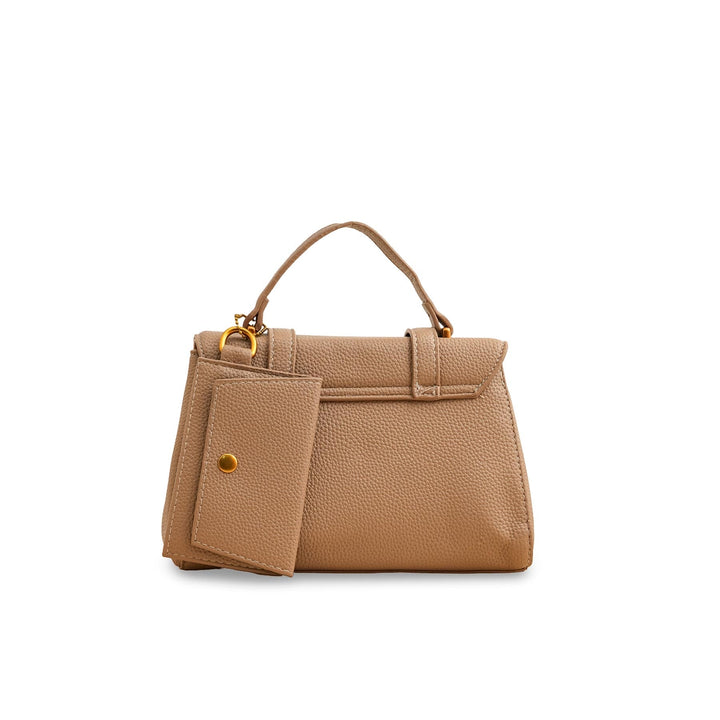 Khaki Formal Shoulder Bag P36148