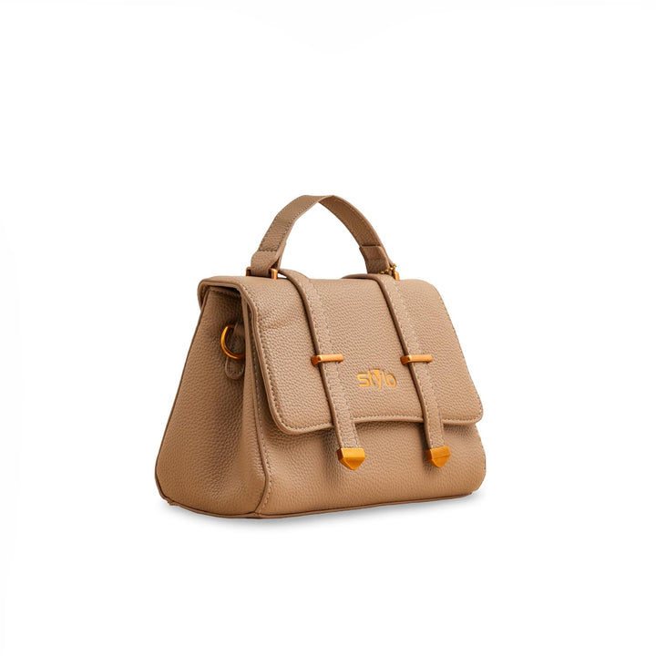 Khaki Formal Shoulder Bag P36148