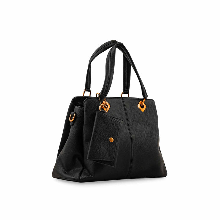 Black Formal Hand Bag P36155