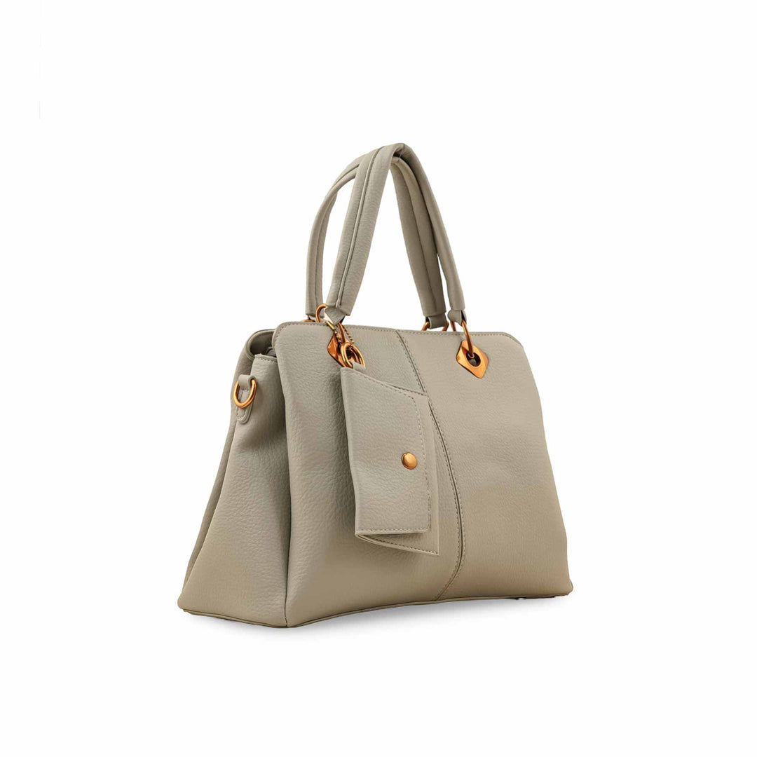 Grey Formal Hand Bag P36155
