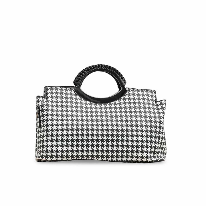 White Formal Hand Bag P36170