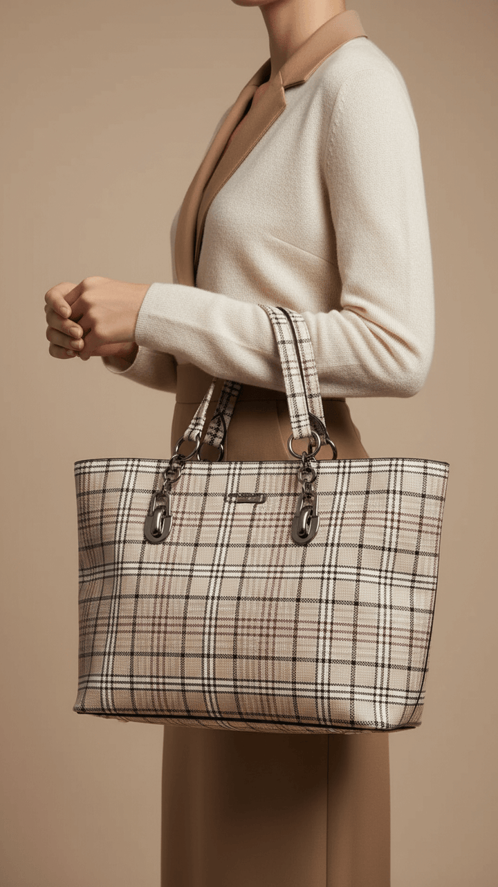 Grey Formal Shoulder Bag P36179
