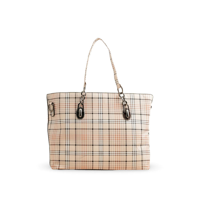 Khaki Formal Shoulder Bag P36179