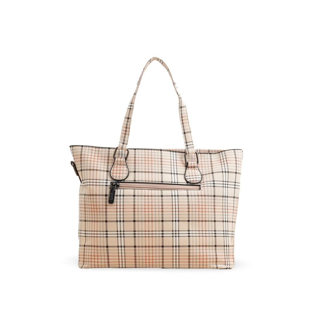 Khaki Formal Shoulder Bag P36179