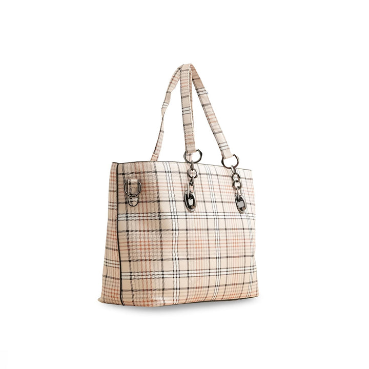 Khaki Formal Shoulder Bag P36179