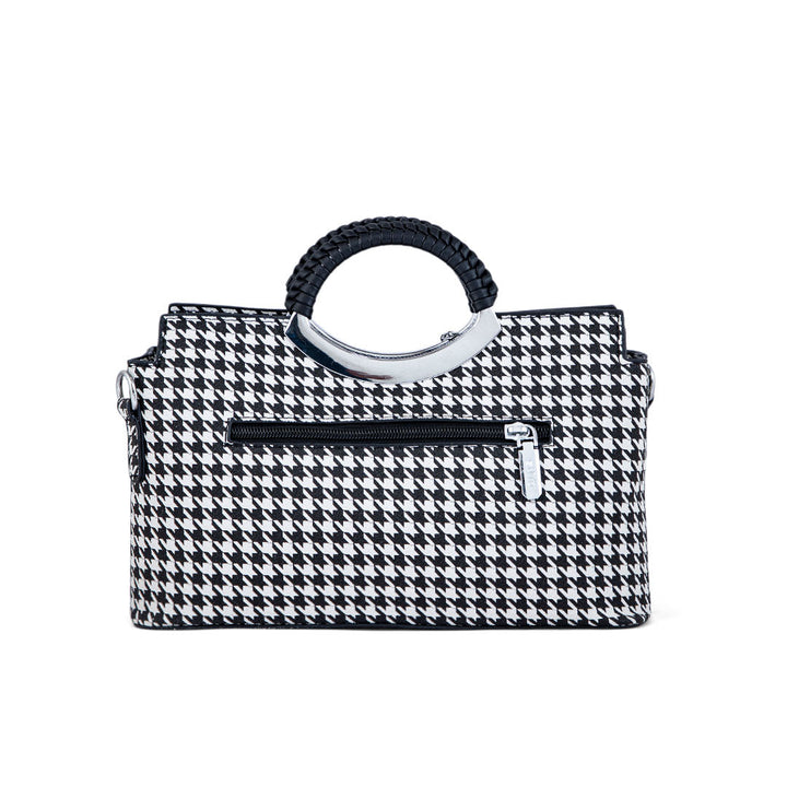 White Formal Hand Bag P36186