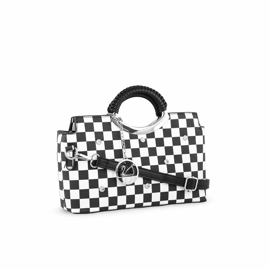 Black Formal Hand Bag P36188