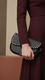 Silver Fancy Hand Bag P36200