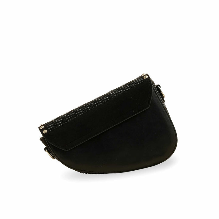 Black Fancy Hand Bag P36200
