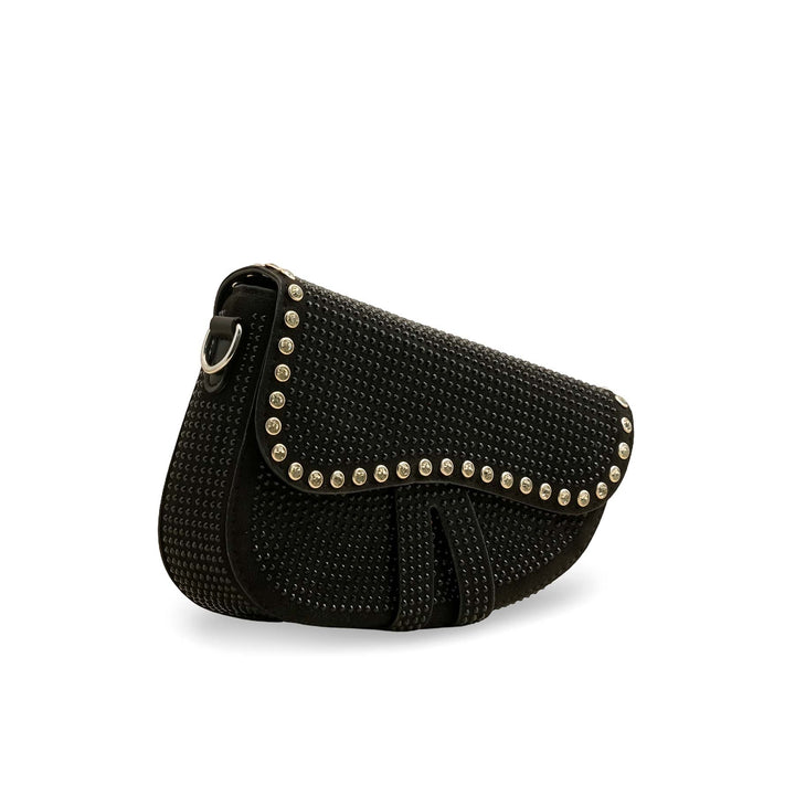 Black Fancy Hand Bag P36200