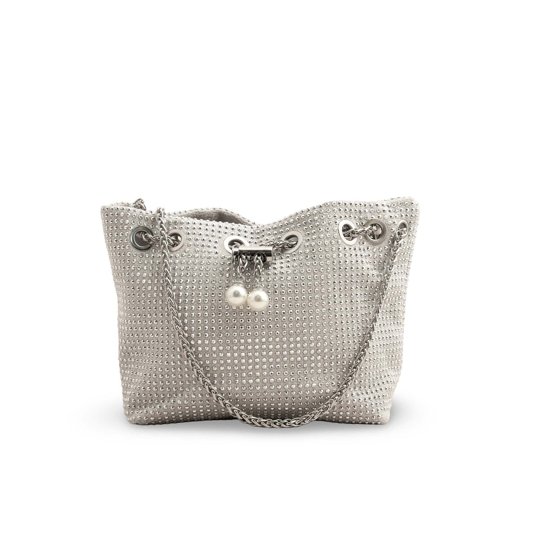 White Fancy Clutch P36204
