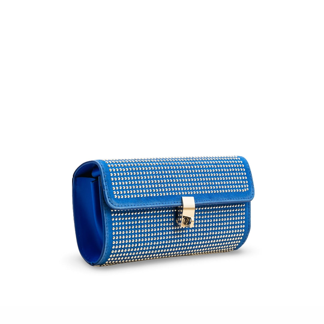 Blue Fancy Shoulder Bag For Women P36205