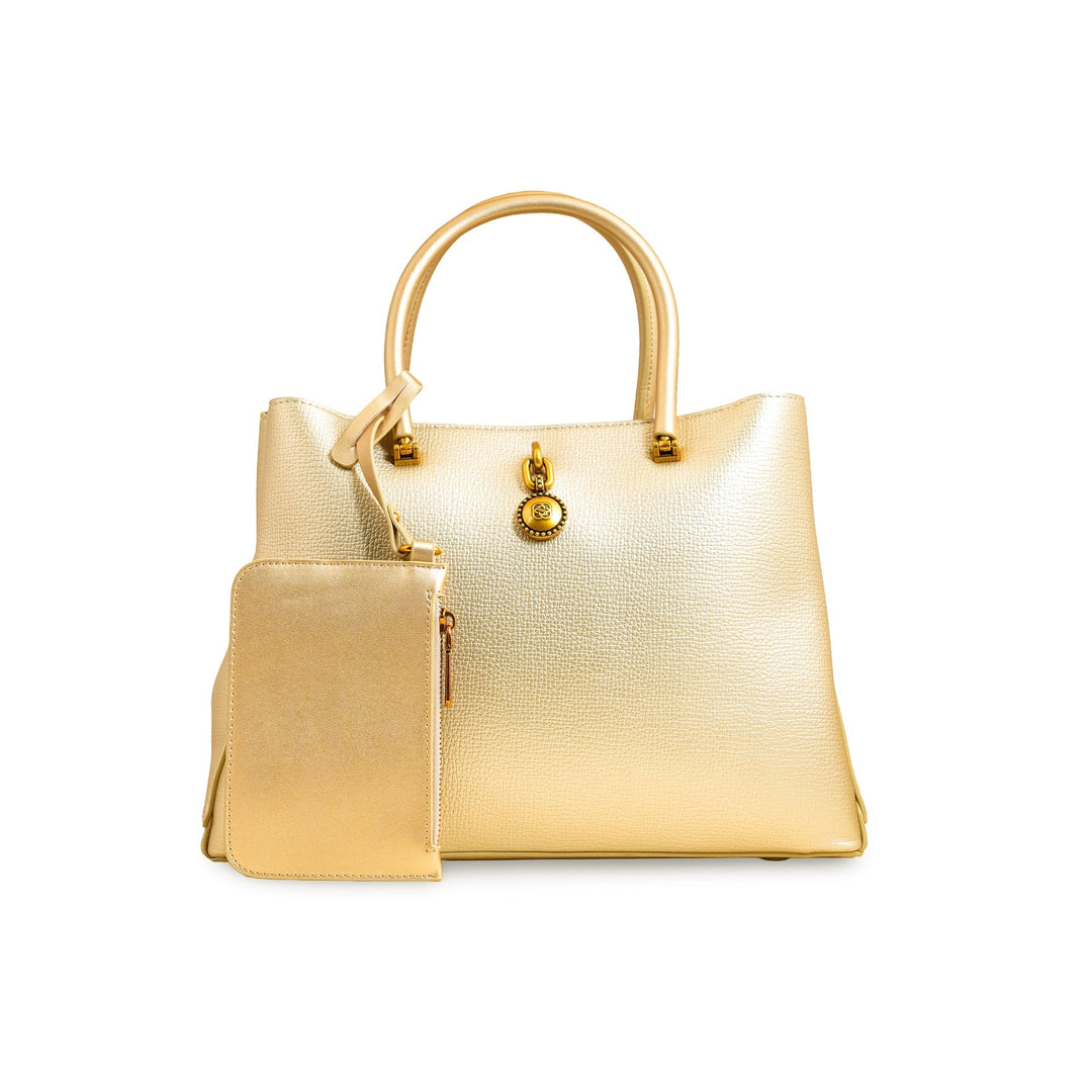 Golden Formal Hand Bags P36221