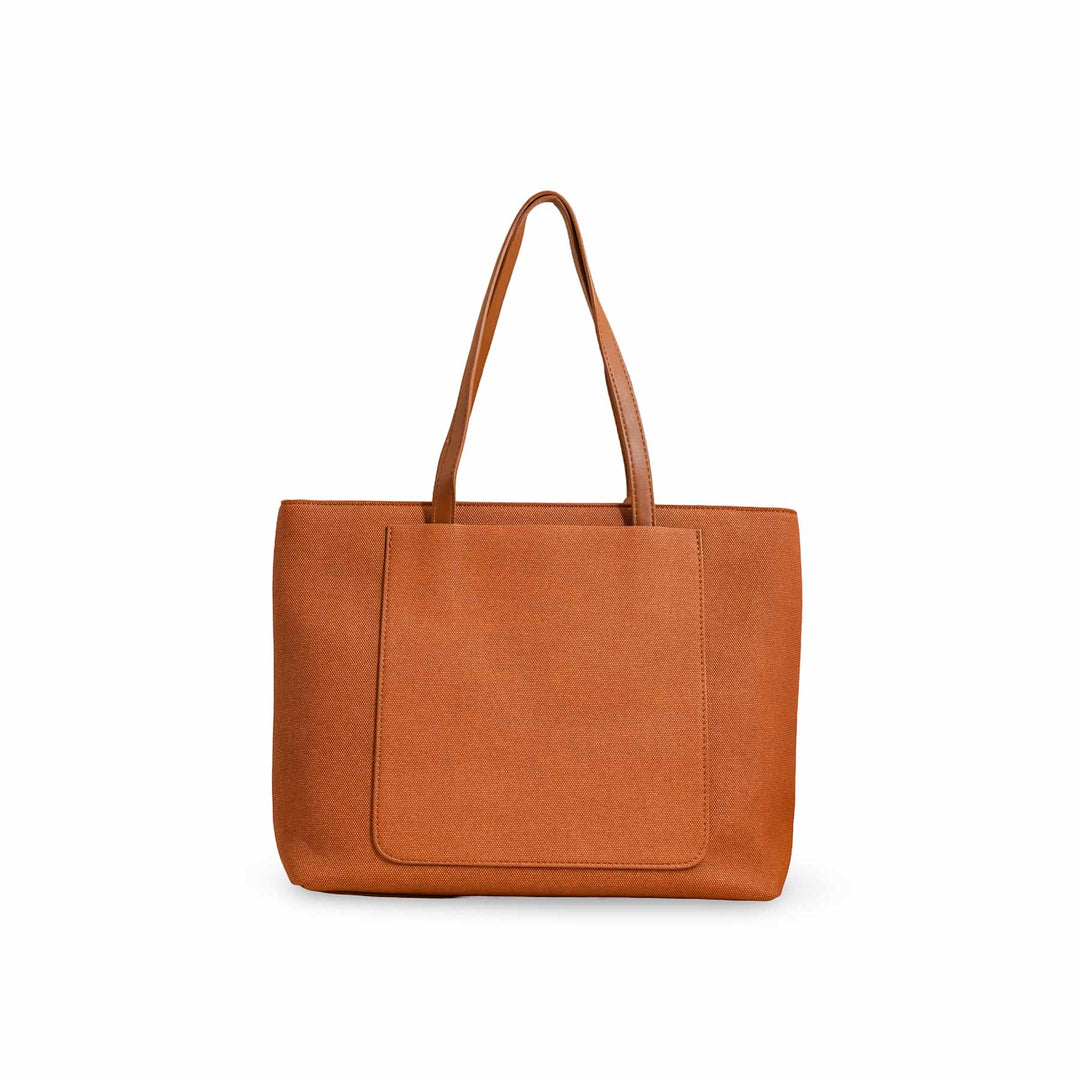 Orange Women Formal Shoulder Bag P36227