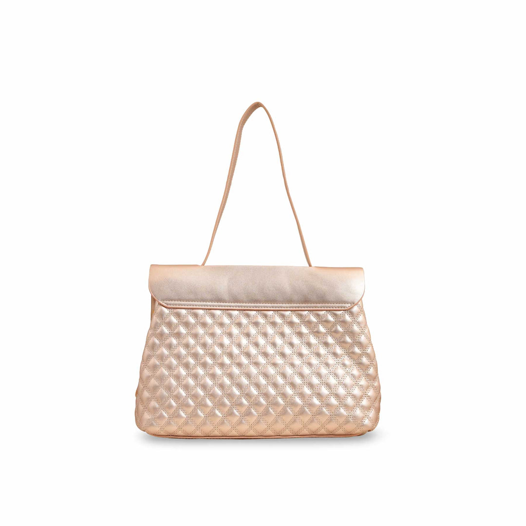 Silver Women Formal Shoulder Bag P36230