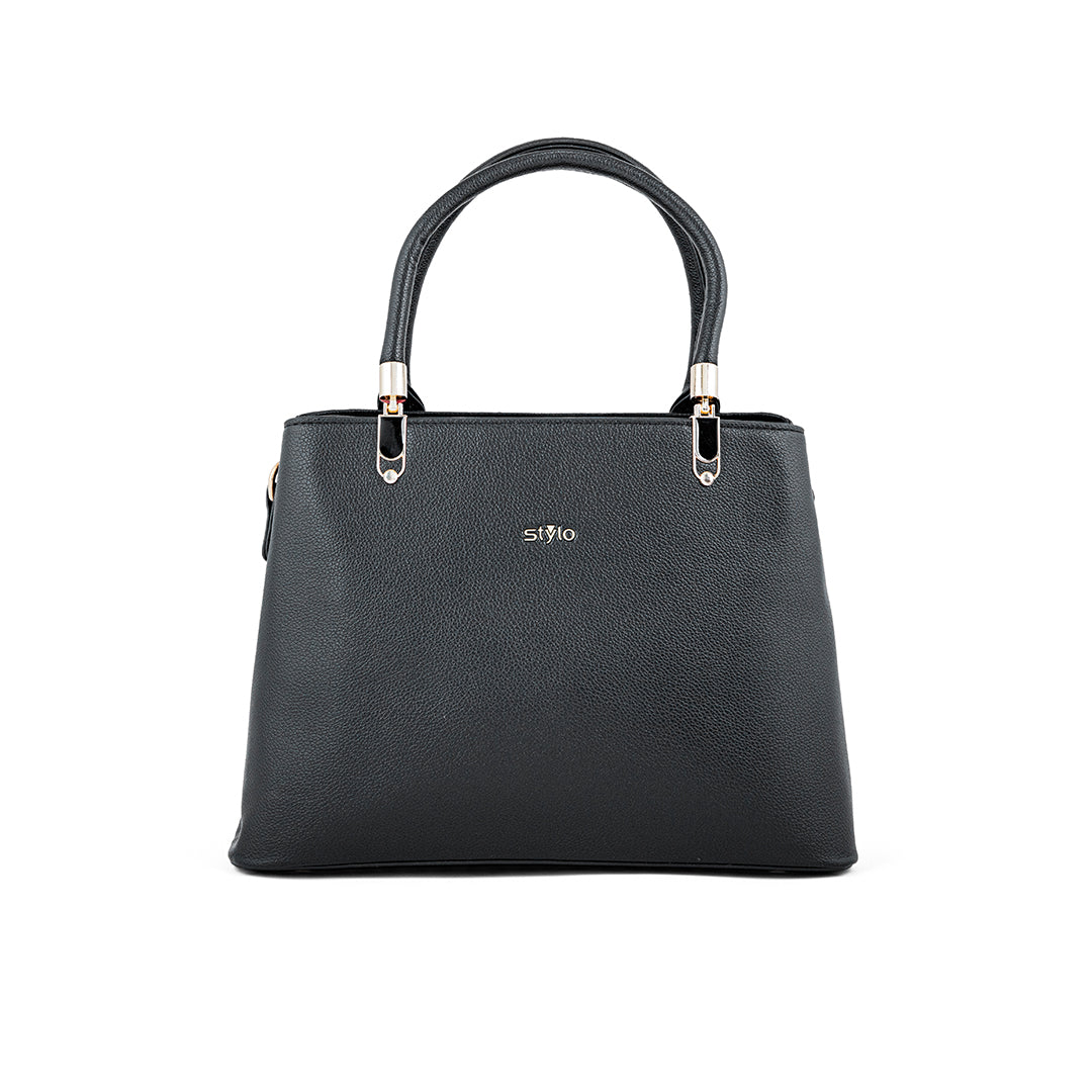 Black Formal Hand Bag P36237