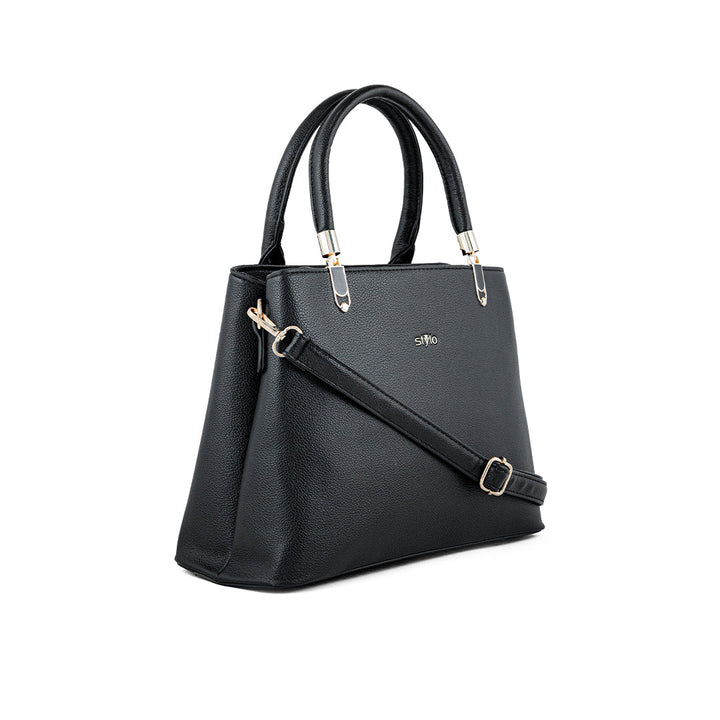 Black Formal Hand Bag P36237