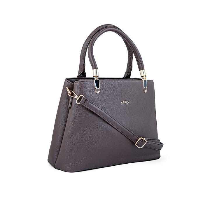 Brown Formal Hand Bag P36237