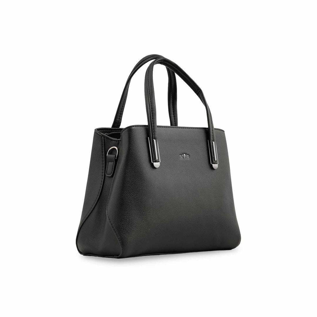 Black Formal Hand Bag P36238