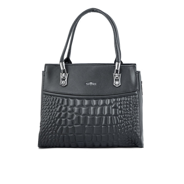 Black Formal Hand Bag P36248