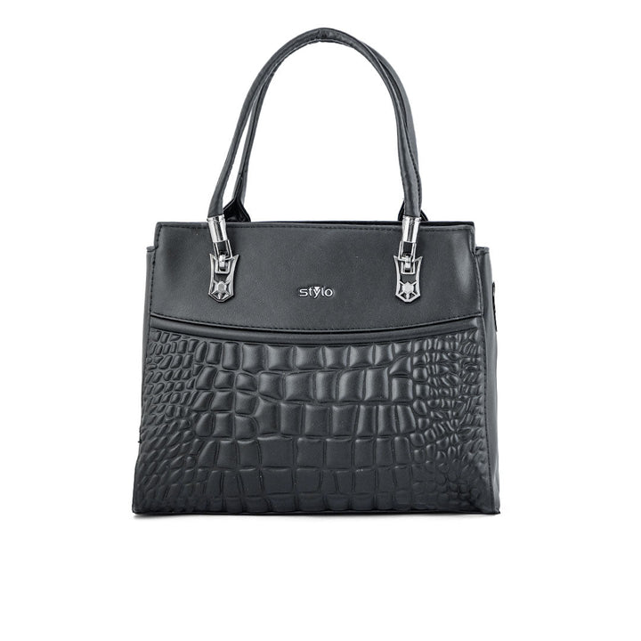 Black Formal Hand Bag P36248