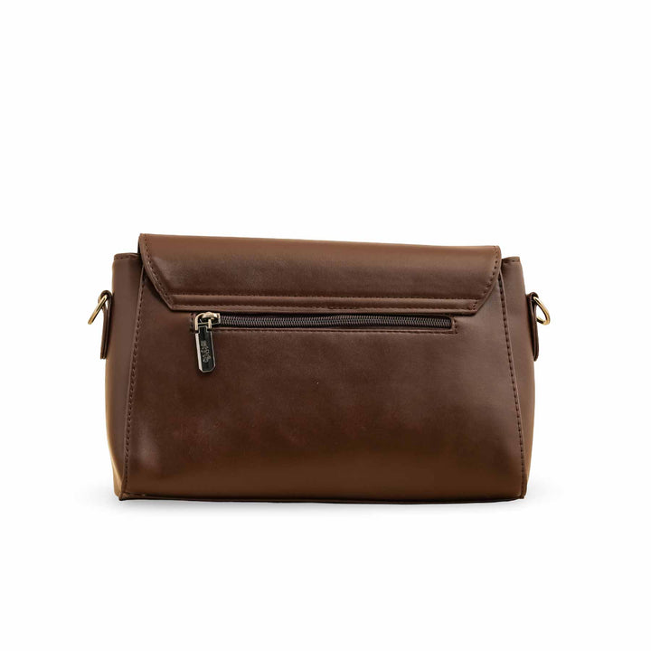 Brown Formal Shoulder Bag For Women P36251
