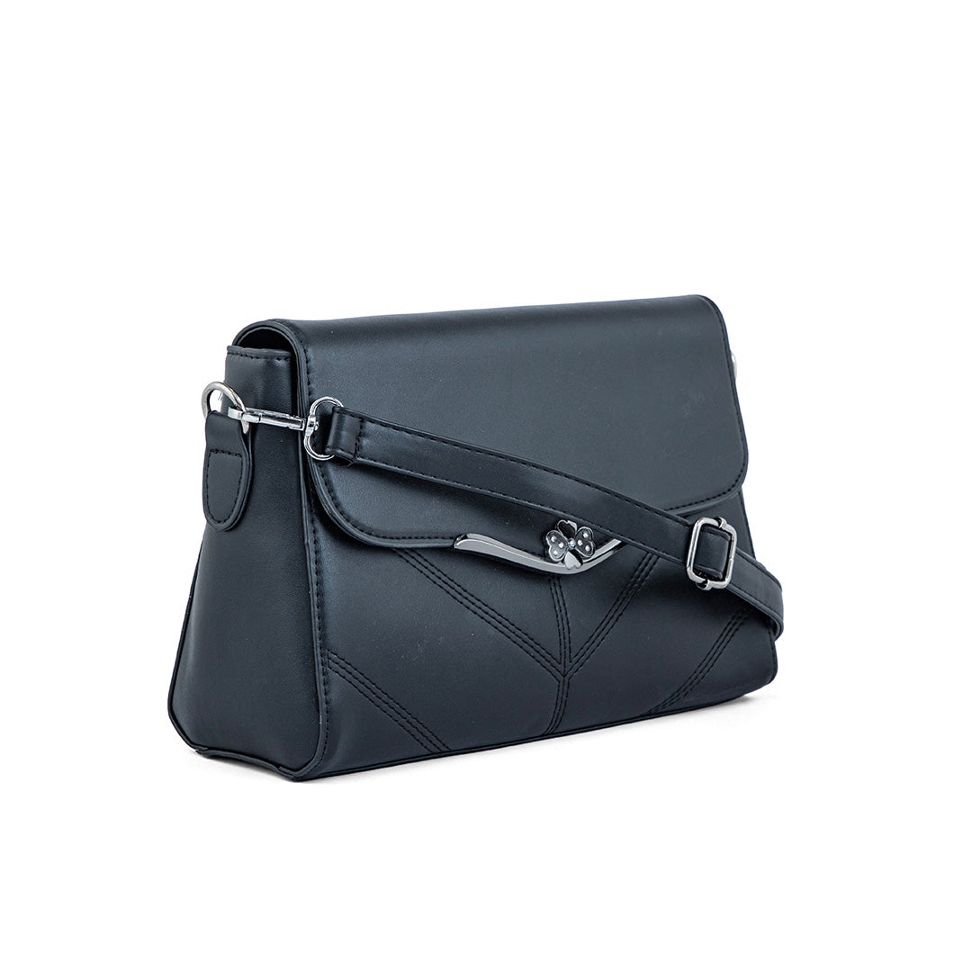 Black Formal Hand Bag P36252