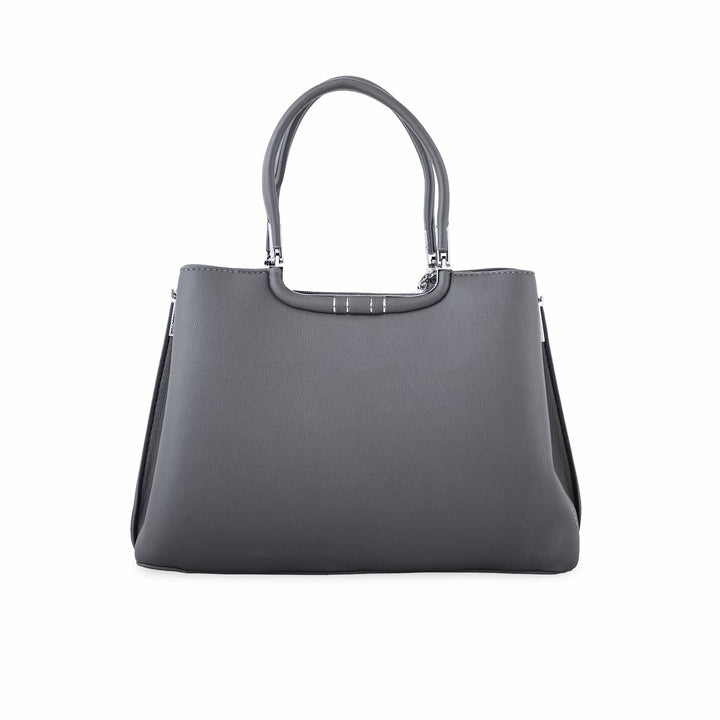 Grey Formal Hand Bag P36258
