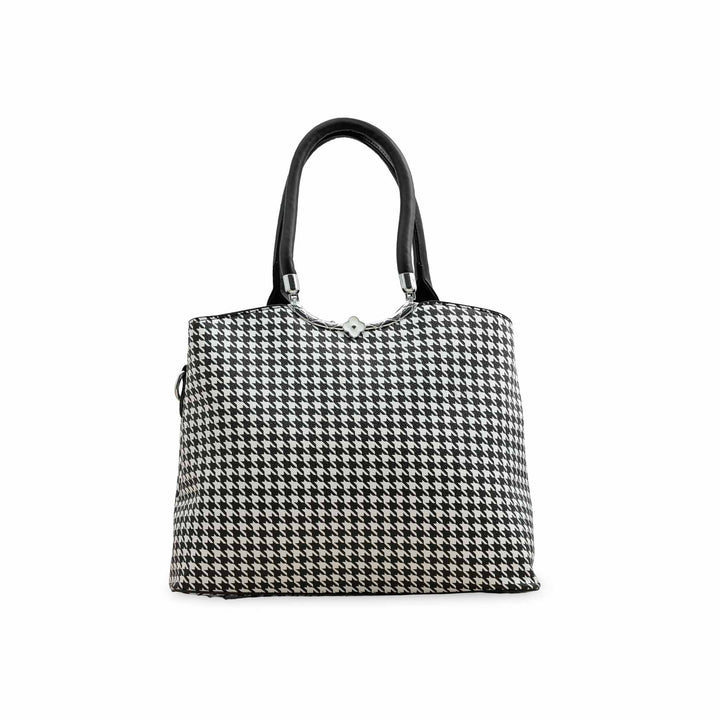 White Formal Hand Bag P36282