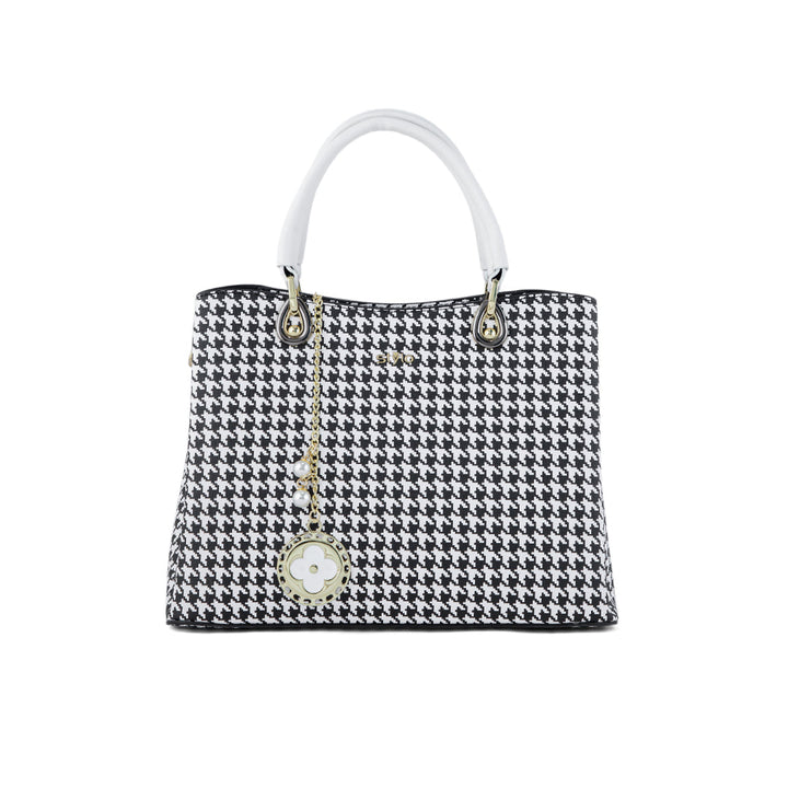 White Formal Hand Bag P36285
