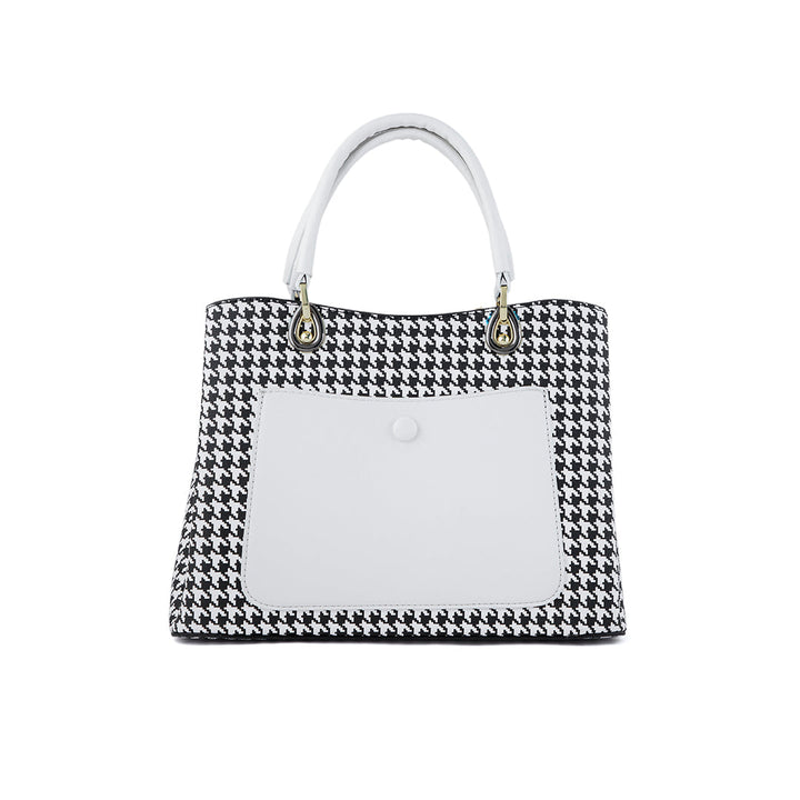 White Formal Hand Bag P36285