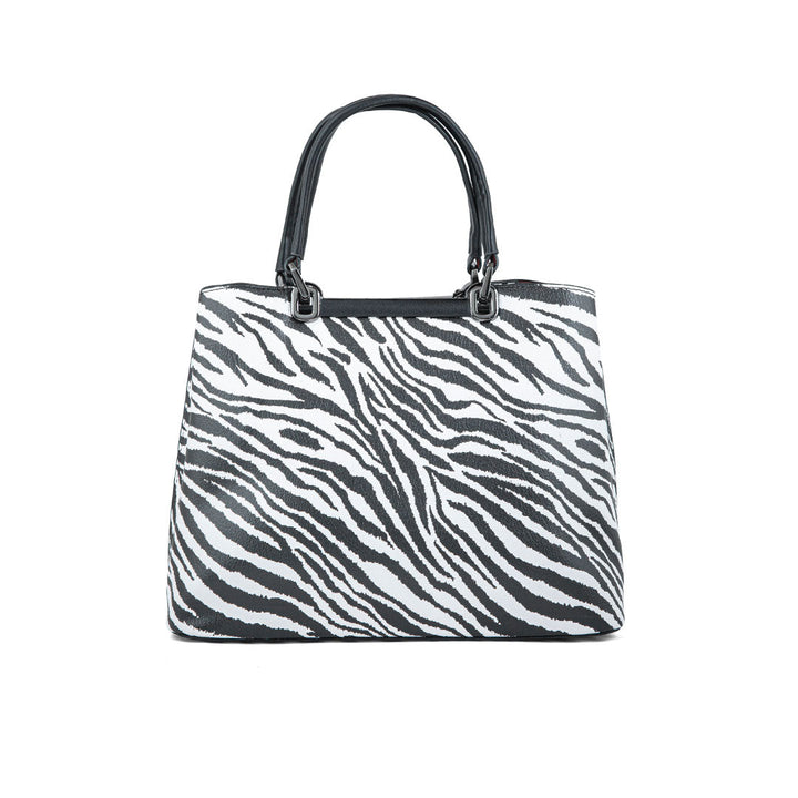 Blkwht Formal Hand Bag P36293