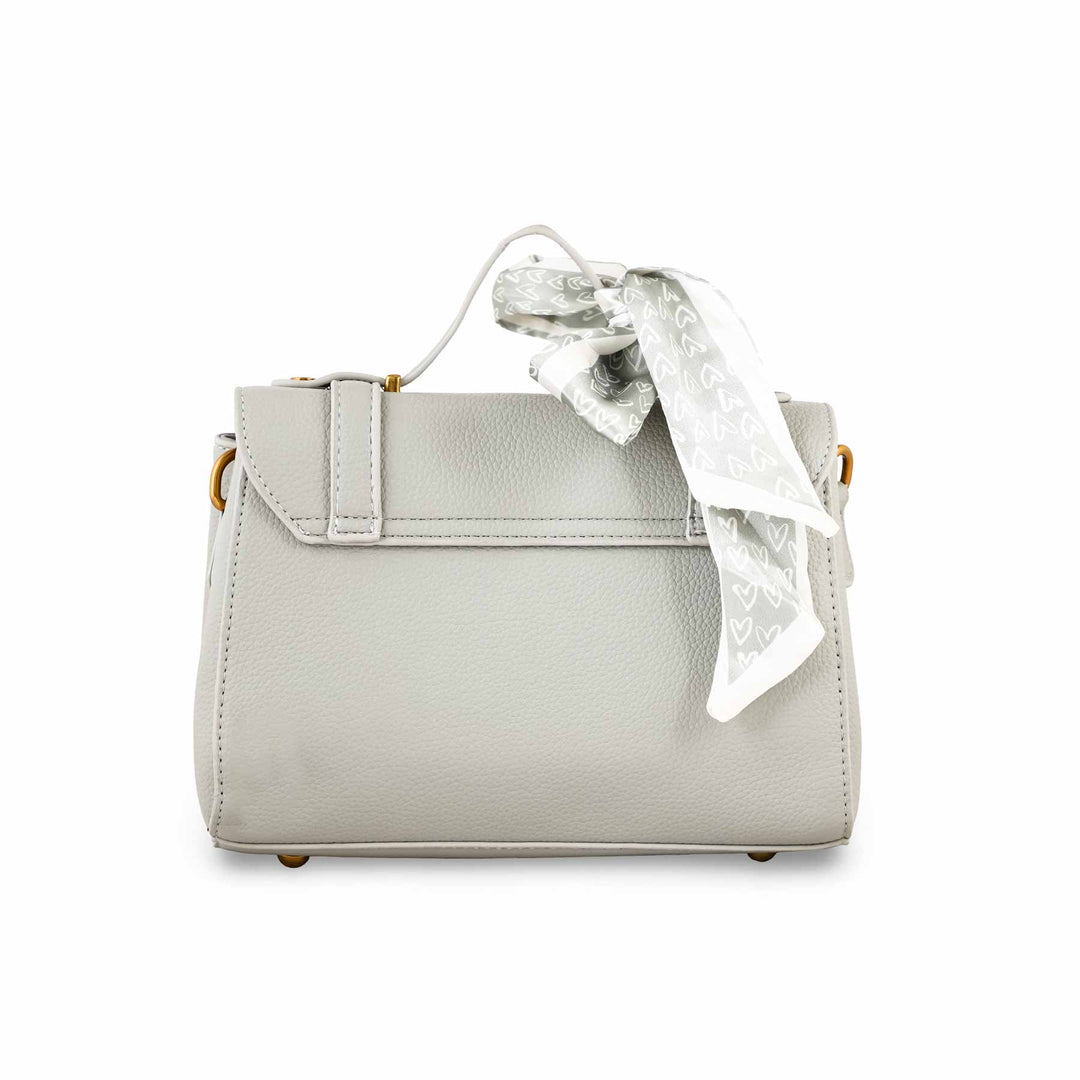 Grey Formal Shoulder Bag For Ladies P36297