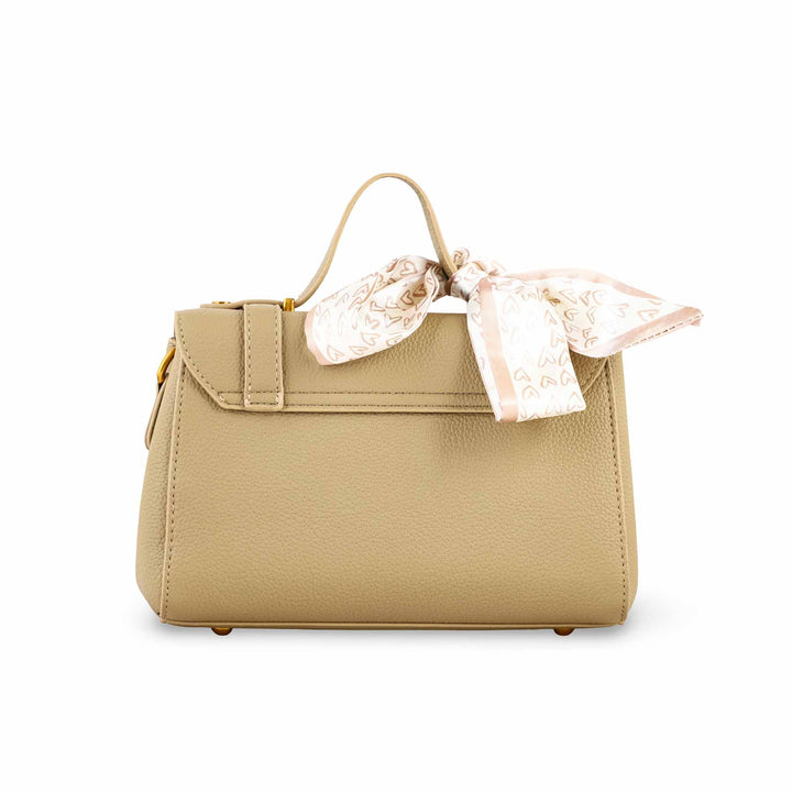 Khaki Formal Shoulder Bag For Ladies P36297