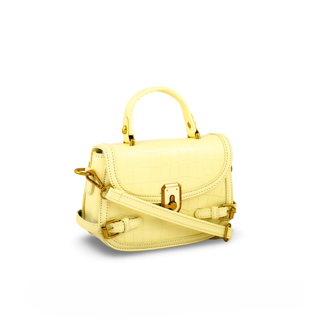 Yellow Formal Shoulder Bag P36303