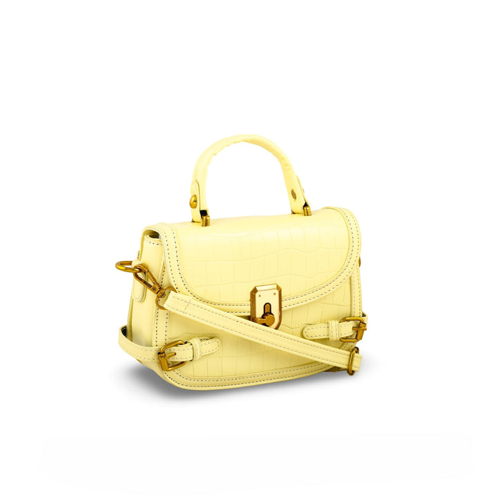 Yellow Formal Shoulder Bag P36303