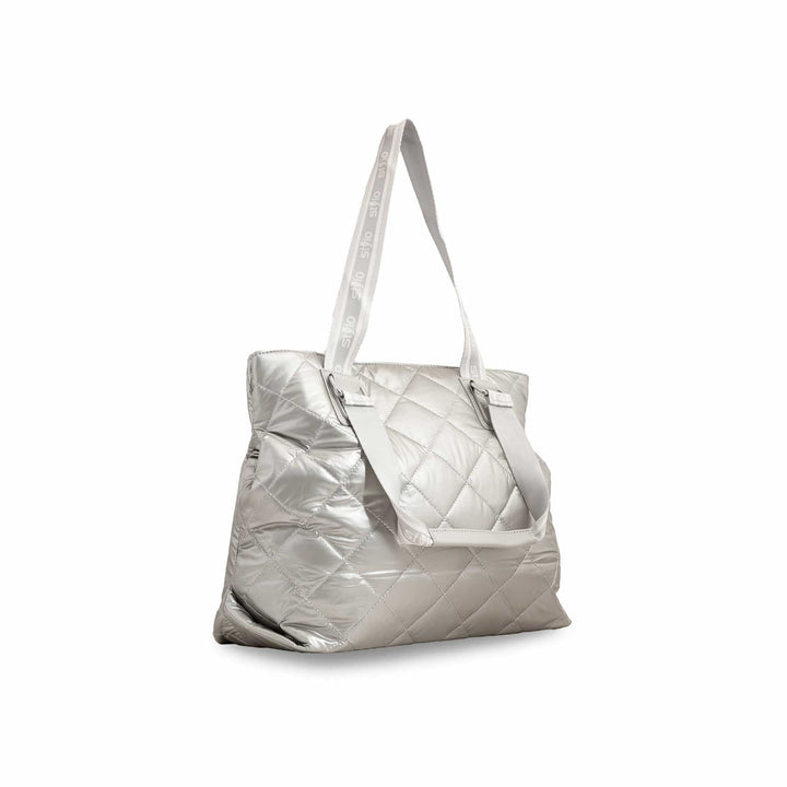Grey Formal Shoulder Bag P36314