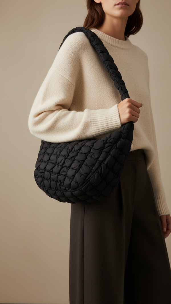 Black Formal Shoulder Bag P36320