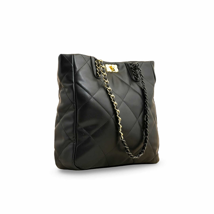 Black Formal Shoulder Bag P36322