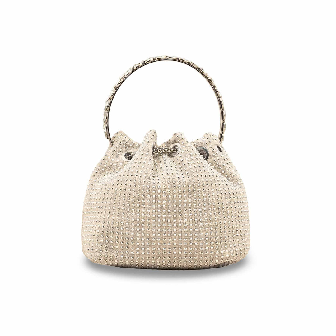 White Fancy Clutch P36323