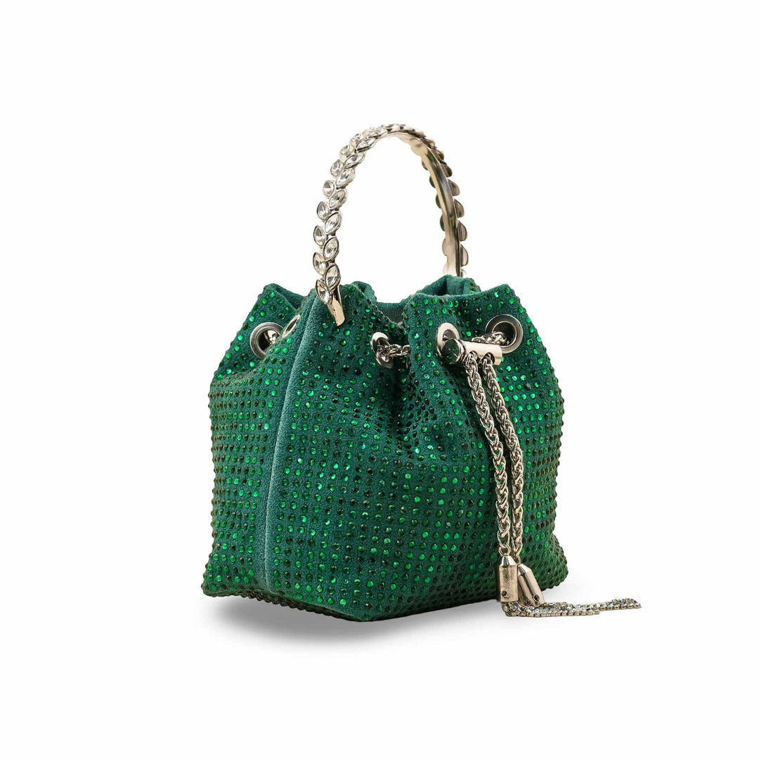 Green Fancy Clutch P36323