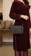 Black Fancy Clutch P36324