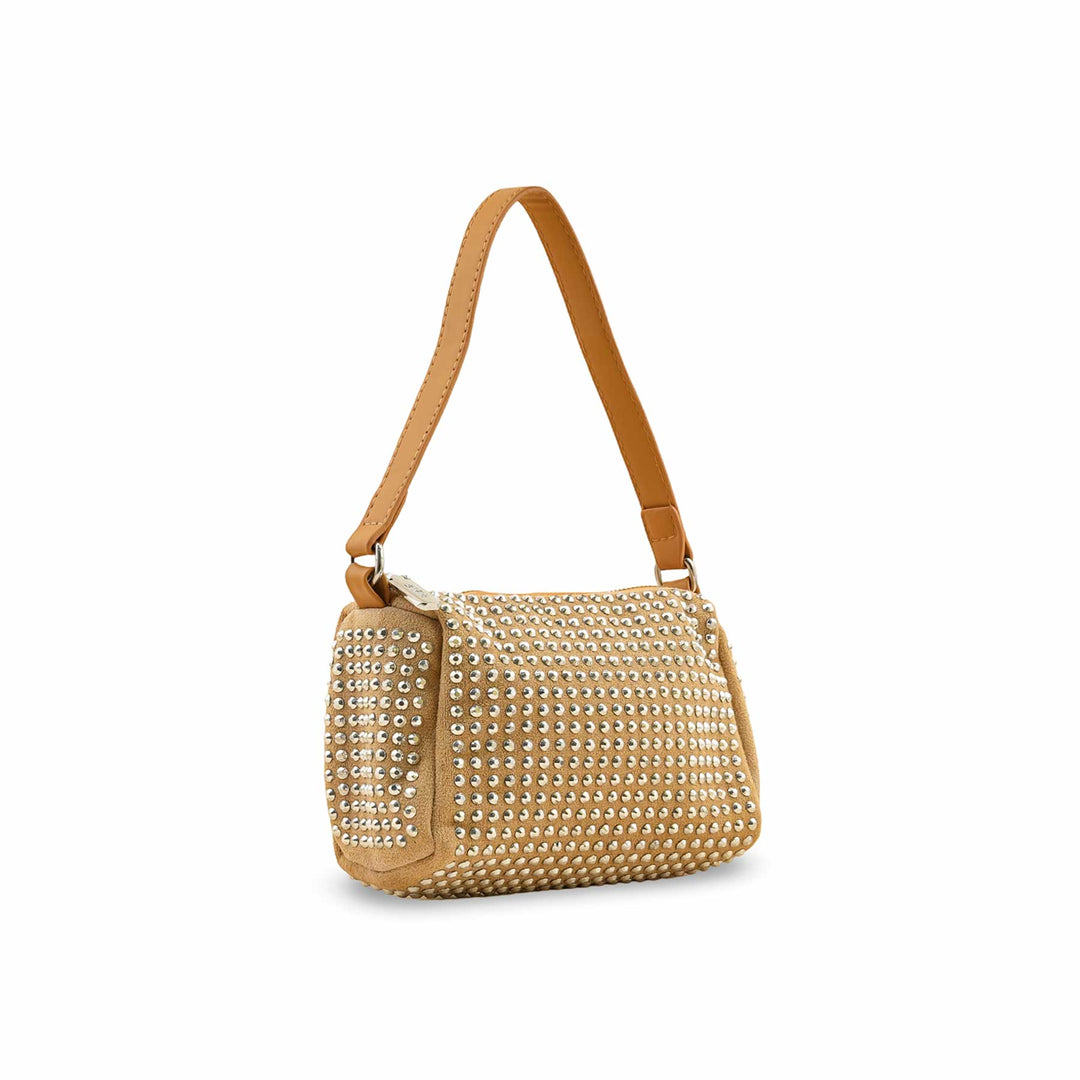 Khaki Fancy Clutch P36324